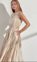 Load image into Gallery viewer, Maxi Cutout Dress- Available in Black Only