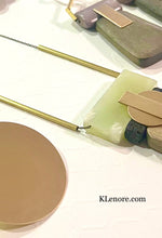 Load image into Gallery viewer, 32” Lava Stone - Artisan Pendant Necklace