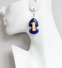 Load image into Gallery viewer, Azul Ou Amie&#39; - Artisan Earrings
