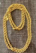 Load image into Gallery viewer, 60&#39;&#39; 18K GP Textured Chain Necklace
