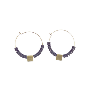 Grace - Artisan Hoop Earrings