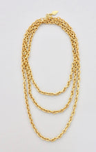 Load image into Gallery viewer, 60&#39;&#39; 18K GP Textured Chain Necklace
