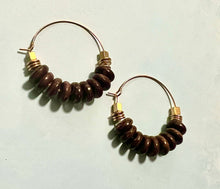 Load image into Gallery viewer, Kitoko - Artisan Hoop Earrings
