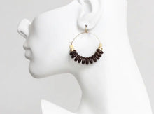 Load image into Gallery viewer, Kitoko - Artisan Hoop Earrings
