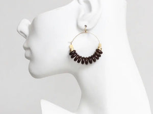 Kitoko - Artisan Hoop Earrings