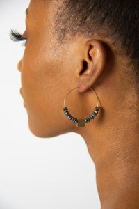 Grace - Artisan Hoop Earrings