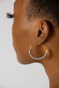 Amisa - Artisan Hoop Earrings