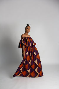 Nkosi - Maxi African Print Dress