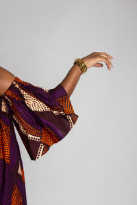 Nkosi - Maxi African Print Dress