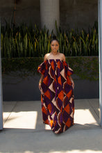 Load image into Gallery viewer, Nkosi - Maxi African Print Dress
